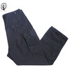 CORONA FATIGUE SLACKS FP013-22-04 VIETNAM SLACKS High Density Chambray Gabardine dark navy画像