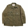 SUGAR CANE FICTION ROMANCE 11oz. BROWN LIBERTY STRIPE WORK COAT SC15074画像