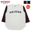 WEIRDO WRD SCHOOL - TWO TONE T-SHIRTS WRD-22-SS-22画像