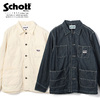 Schott CHAMBRAY WORK COVER ALL 3122057画像