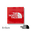 THE NORTH FACE TNF Square Logo Sticker Mini RED NN32228-R画像