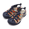 KEEN NEWPORT RETRO OUTDOOR AFRO Groovy Orange / Navy 1026473画像