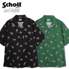 Schott LEOPARD HAWAIIAN SHIRT 3125063画像