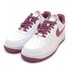 NIKE AIR FORCE 1 07 WHITE/LIGHT BORDEAUX-WHITE DH7561-101画像