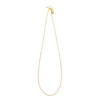XOLO JEWELRY Round link necklace 24K ALL coating XON006-AG画像