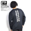 reversal BACK-W PEs MVS BIG SILHOUETTE LONG SLEEVE -BLACK- RV22SS101画像