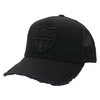 YOSHINORI KOTAKE DESIGN LAME 444LOGO MESH CAP BLACK画像