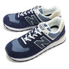 new balance ML574RE2 NAVY画像