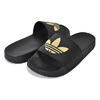 adidas ADILETTE LITE W CBLACK/CBLACK/MAGOLD GZ6196画像