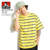 BEN DAVIS MULTI BORDER S/S TEE -YELLOW- C-2580009画像