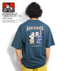 BEN DAVIS BARBERSHOP EMBROIDERY TEE -DEEP BLUE- C-2580005画像