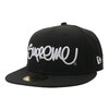 Supreme 22SS Handstyle New Era BLACK画像