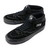 VANS ANAHEIM FACTORY OG CROC EMBOSS HALF CAB 33 DX BLACK/BLACK VN0A5KX6BKA画像