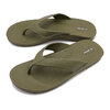 OKABASHI Surf Flip Flop Moss O-50001-350画像