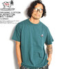 The Endless Summer TES ORGANIC COTTON HUNTINGTON BIG T-SHIRT -D.GREEN- FH-2574343画像