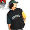 BEN DAVIS LETTERED 1/4ZIP TOP -BLACK- C-2580051画像