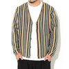 STUSSY Stripe Pattern Cardigan 117129画像