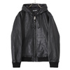 Schott LEATHER FULL ZIP PARKA 3111054画像