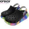 crocs CLASSIC CRUSH SPRAY DYE CLOG 208057画像