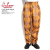 COOKMAN Chef Pants Argyle -BROWN- 231-23802画像