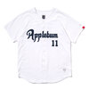 APPLEBUM Tornado Baseball Tee WHITE画像