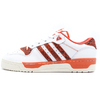 adidas RIVALRY LOW FTWR WHITE/COLLEGE ORANGE/OFF WHITE HP9048画像