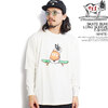 The Endless Summer TES SKATE BUHI LONG SLEEVE T-SHIRT -WHITE- FH-2774318画像