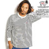 The Endless Summer TES HUNTINGTON BORDER LONG SLEEVE T-SHIRT -WHITE- FH-2774300画像