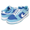 NIKE DUNK LOW RETRO QS flash/white-argon blue-flash DM0121-400画像