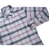 INDIVIDUALIZED SHIRTS L/S STANDARD FIT B.D. FLANNEL SHIRTS grey画像