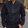 JAPAN BLUE JEANS Bomber Jacket 13.5ozクランチデニム JJK0000M25画像