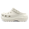 crocs CLASSIC MEGA CRUSH CLOG BONE 207988-2Y2画像