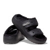 crocs Classic Cozzzy Sandal Black/Black 207446-060画像