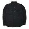 Schott 7810 WOOL CPO SHIRT BLACK画像