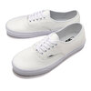 VANS AUTHENTIC PREMIUM LEATHER TRUE WHITE VN0A5KRDW00画像