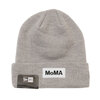 NEW ERA × MoMA BEANIE GREY画像