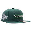 Supreme 22FW Money Box Logo New Era DARK GREEN画像