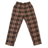 COOKMAN Chef Pants Wool Mix Tartan Brown画像