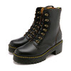 Dr.Martens Leona Black Vintage Smooth 22601001画像