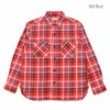 SUGAR CANE TWILL CHECK - L/S WORK SHIRT - SC28956画像