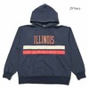 BARNS ATHLETIC PULL PARKA - ILLINOIS - BR-22442画像