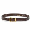 YUKETEN Triple Stitched Belt - Havana with Natural Stitch - 2853画像