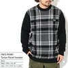 FRED PERRY Tartan Panel Sweater K4569画像