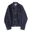 marka TYPE1 DENIM JACKET - organic cotton 12oz denim - M23A-02BL01C画像