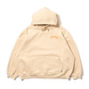 APPLEBUM Logo Oversize Sweat Parka BEIGE画像