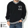 X-LARGE X Logo V-Neck Sweat 101223012012画像