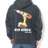 BEN DAVIS Drill Brushed Pullover Hoodie C-23380021画像