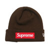 Supreme × NEW ERA 22AW Box Logo Beanie BROWN画像