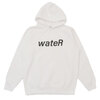 Fragment Design × retaW wateR logo Hoodie WHITE画像