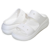 crocs CLASSIC CRUSH SANDAL WHITE 207670-100画像